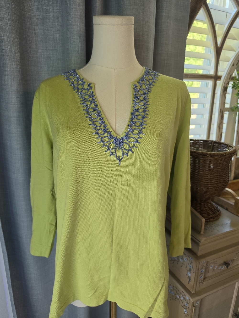 Vintage Beaded Top